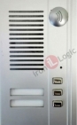 Čtečka GUARD Wiegand 26, 1-wire(TM) zapuštěná chráněná 3,56 MHz MIFARE RFID kontrola vstupu IRON LOGIC-TESLA 2 tlačítka
